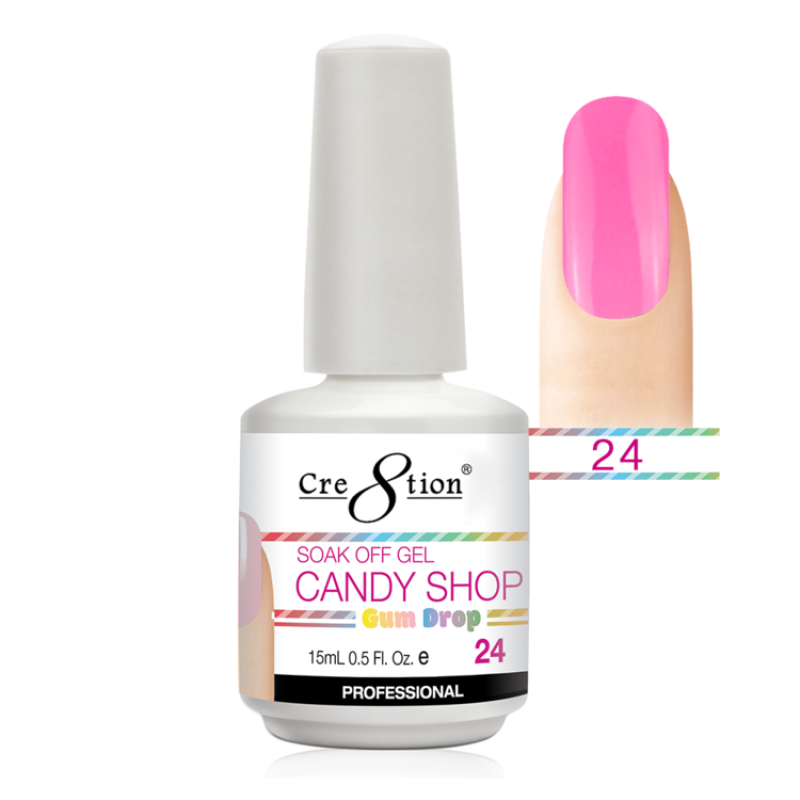 Cre8tion Candy Shop Gum Drop Gel Color 24